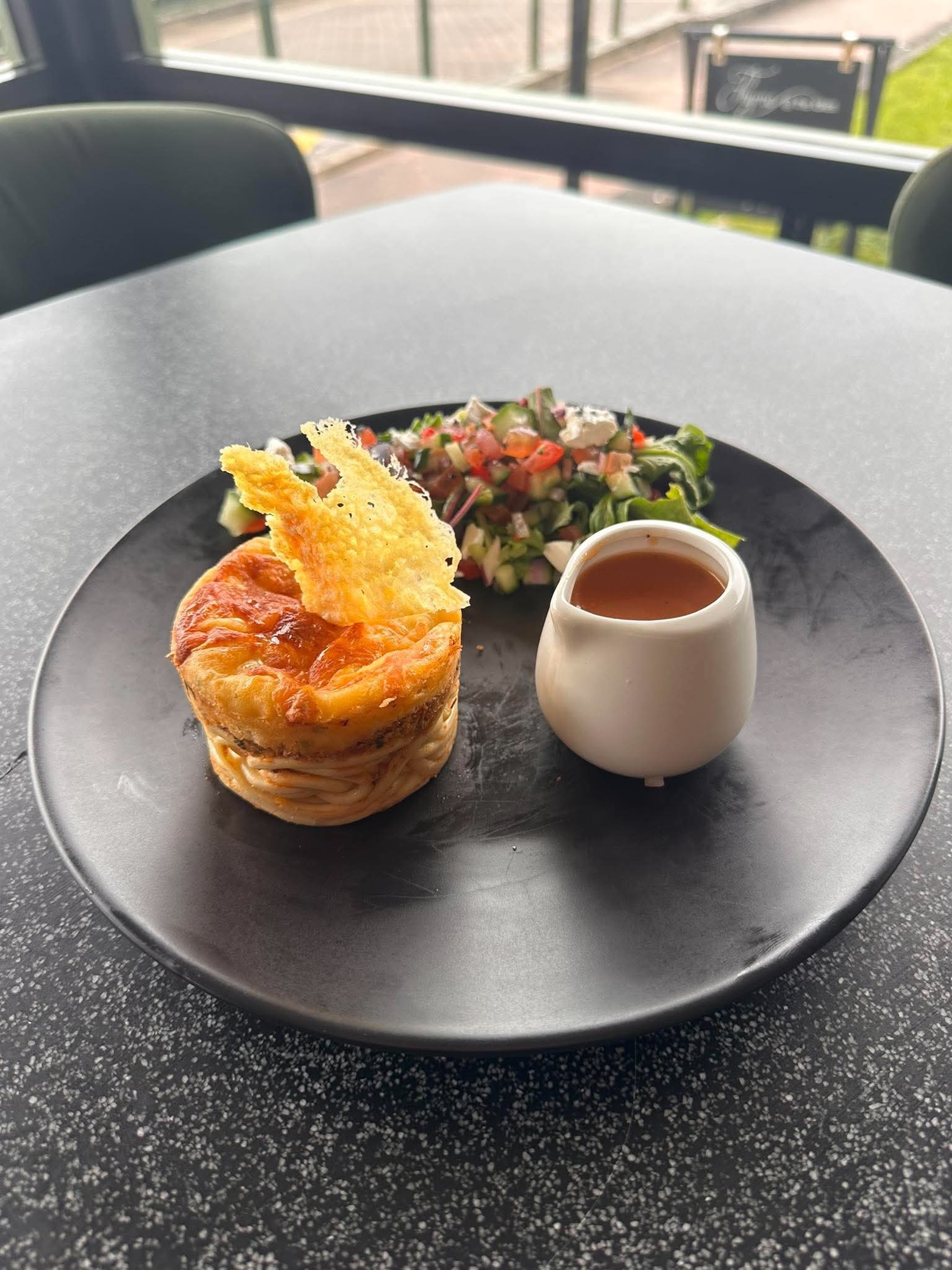 NEW LUNCH SPECIAL ✸ Pastitso ✸ Greek Lasagna A delicious baked Pasta Dish with Layers…